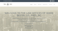 Desktop Screenshot of bettislaw.com