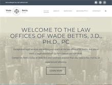 Tablet Screenshot of bettislaw.com